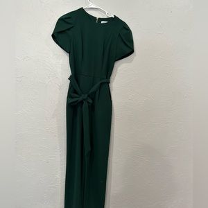 Calvin Klein jumpsuit/ Romper. Dark green. Worn once. Like new.